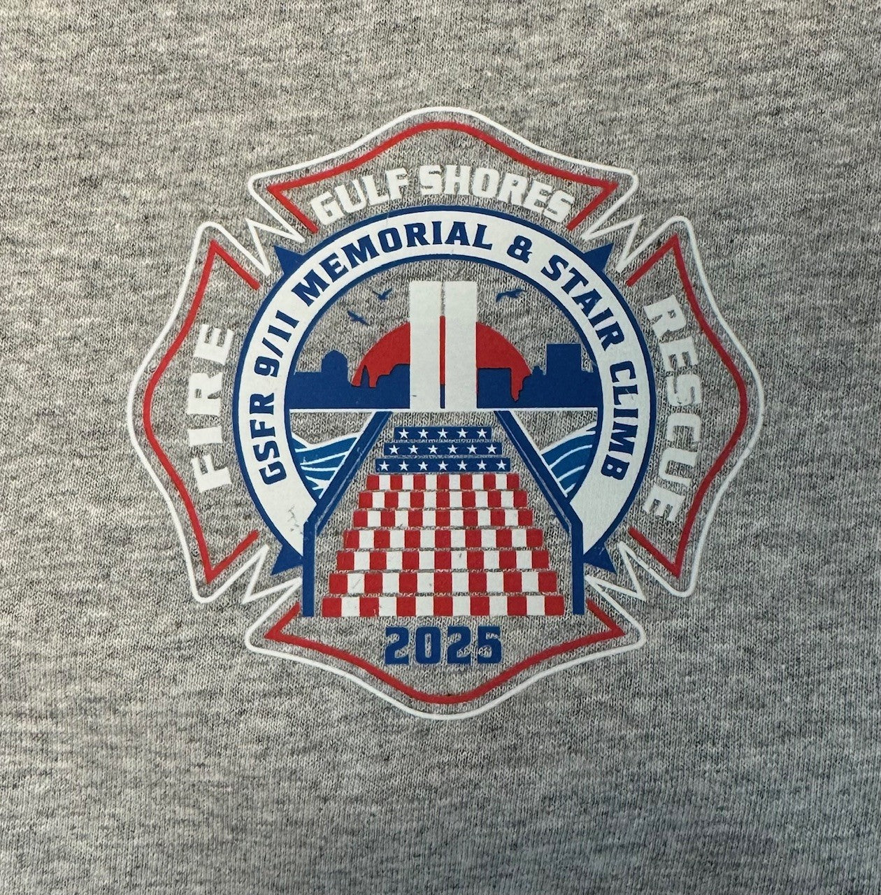 Limited edition 9/11 Memorial Stair Climb Shirts Available