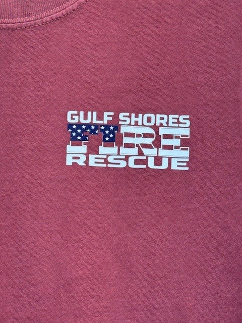 Adult Crimson GSFR Comfort Color T-shirt