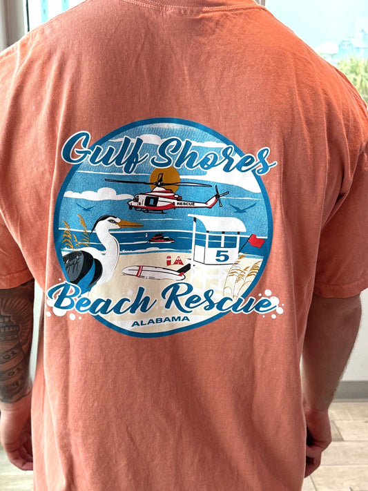 Adult Coral Comfort Colors GSBR Shirt