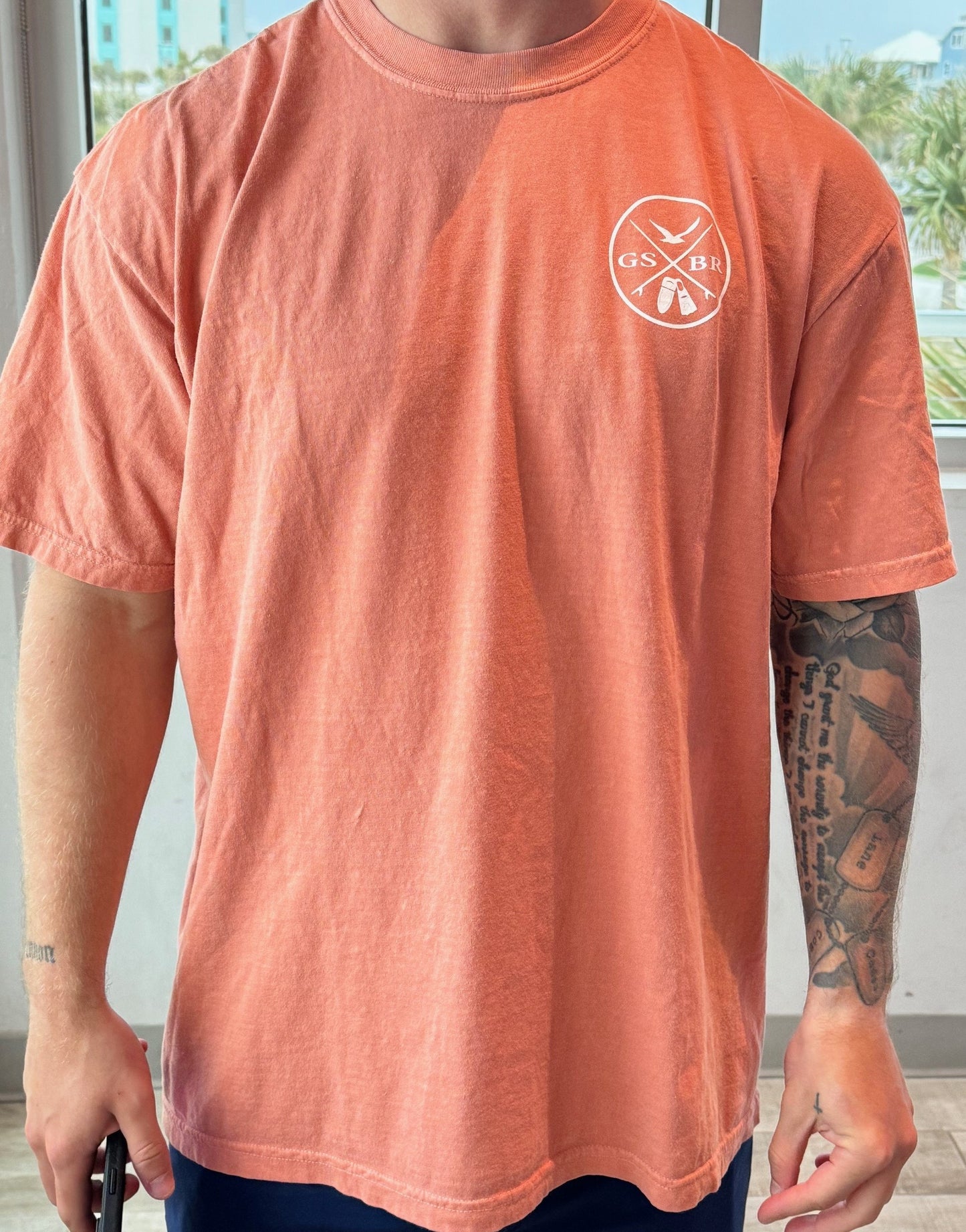 Adult Coral Comfort Colors GSBR Shirt