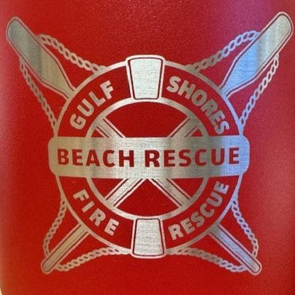 20 oz. Gulf Shores Beach Rescue Stainless Tumblers