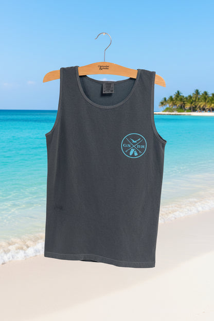 Adult  Pepper Gulf Shores Beach Rescue Comfort Color Tank Top