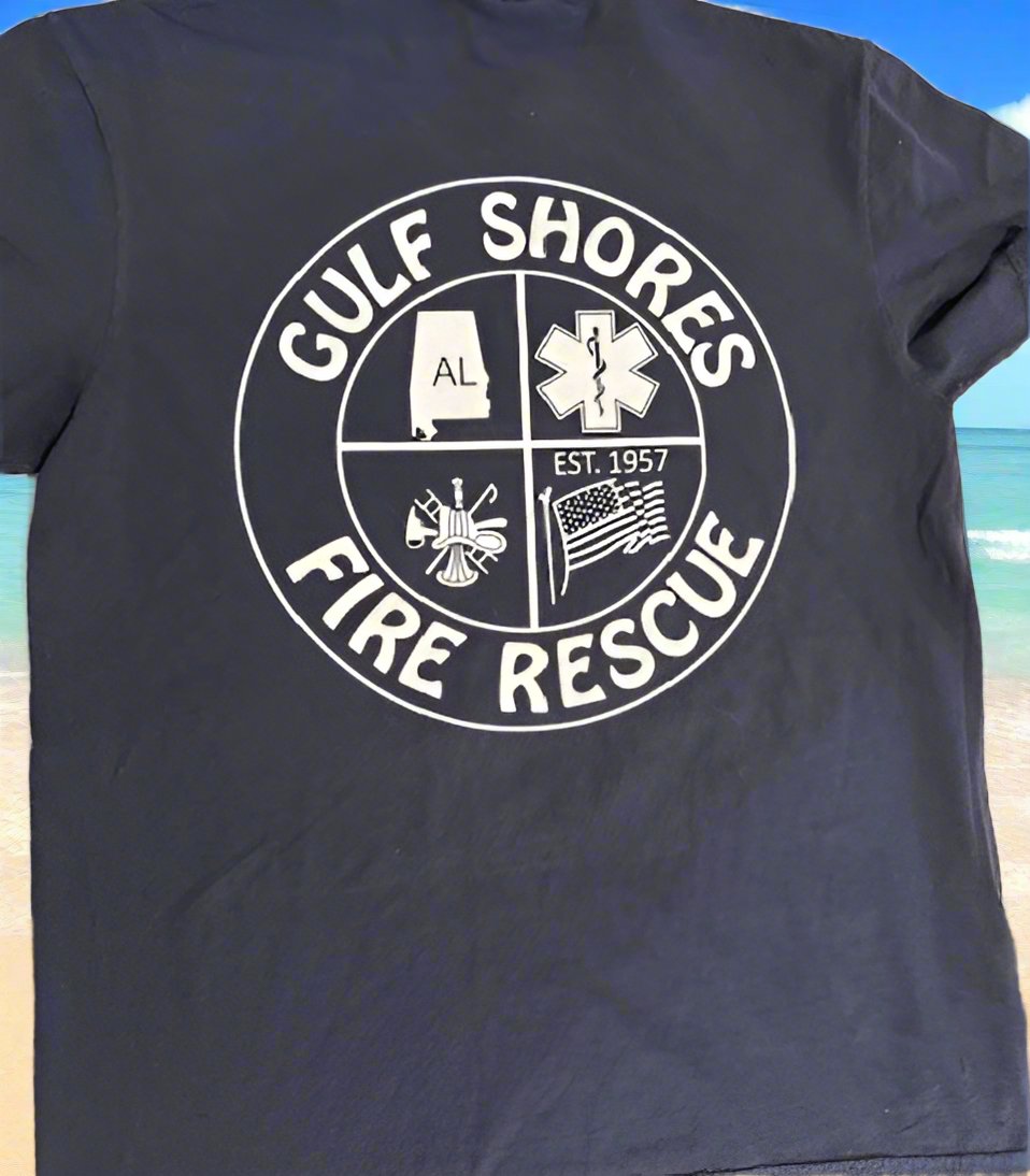 Adult Navy GSFR Comfort Color T-shirt